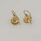 20. Earpieces, 18kt gold 