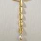 5. Neckpiece, 18kt gold, diamonds, pearl