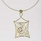 19. Pendant, 18kt gold, diamonds 