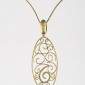 18. Pendant, 18kt gold, diamonds 