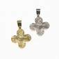 2. Cross, 18kt gold 