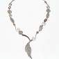 4. Neckpiece, 18kt gold, diamonds, tourmalines pearls 