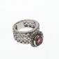15. Ring, 18kt gold, tourmaline, diamonds 