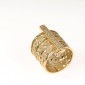 3. Ring, 18kt gold, filigree / diamonds