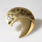 4. Brooch, 18kt gold, diamonds 