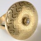9. Ring, 18kt gold, diamond