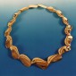 12. Neckpiece, 18kt gold, filigree