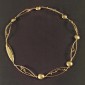 2. Neckpiece, 18kt gold