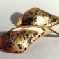 7. Earpieces, 18kt gold
