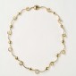 11. Neckpiece, 18kt gold, diamonds