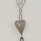 1. Neckpiece, 18kt gold, diamonds, pearl