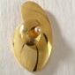 5. Brooch/pendant, 18kt gold, pearl