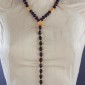 24. Neckpiece, amethyst, gold plated silver 925o 