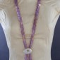 20. Neckpiece, amethyst, silver 925o 