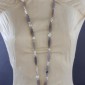 17. Neckpiece, carved, agate, silver 925o 