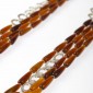 34. Neckpiece, horn, sliver 925o