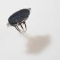 9. Ring, 18kt gold, crystallized agate, diamonds 