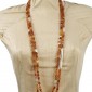 7. Neckpiece, cornelian, silver 925o 