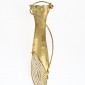 1. Brooch, 18kt gold, filigree