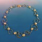 13. Neckpiece, 18kt gold