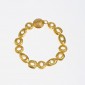24. Bracelet, 18kt gold plated silver 925o 