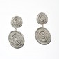 19. Earpieces, silver 925o 