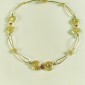 3. Neckpiece, 18kt gold, rubies