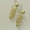 earpieces, 18kt gold