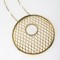 pendant, 14kt gold, diamonds