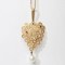 pendant, 18kt pink gold, black diamonds, South Sea pearl